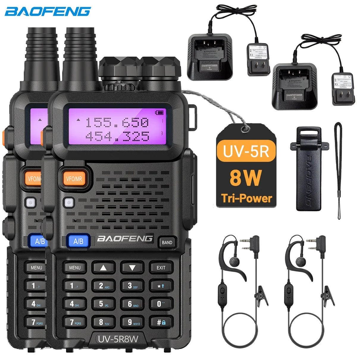 Walkie Talkie Ham Radio  VHF UHF  FM two    Two way Radio