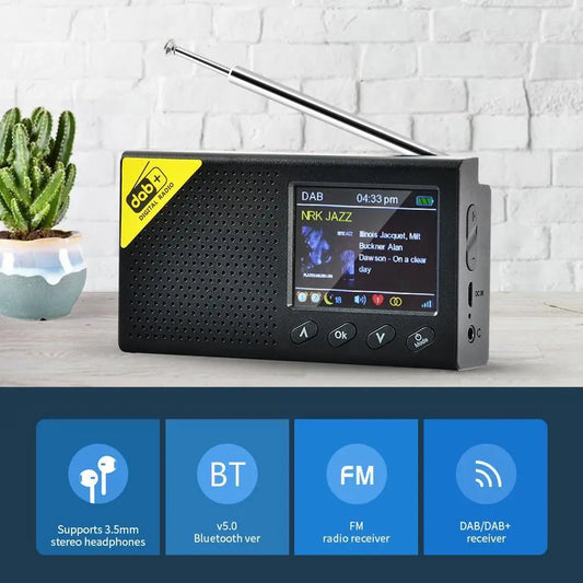 Portable Digital Radio Bluetooth-