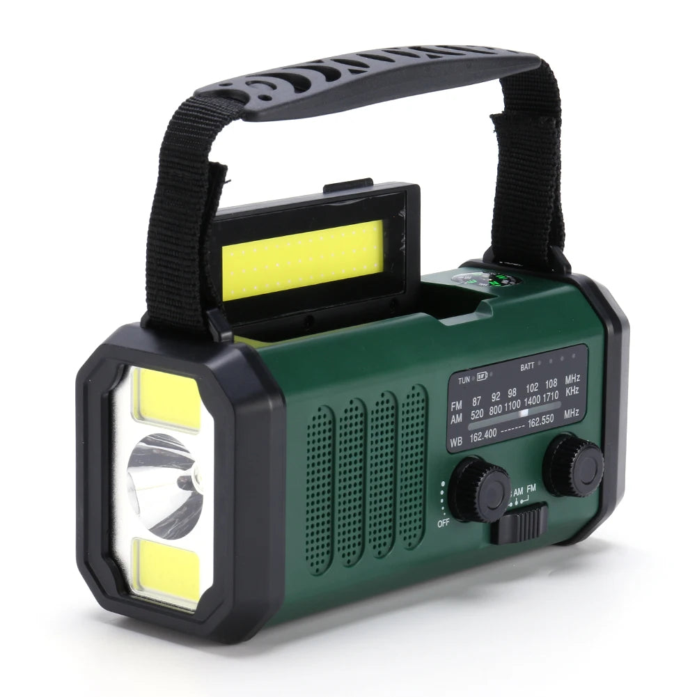 Weather Pocket Flashlight Radio