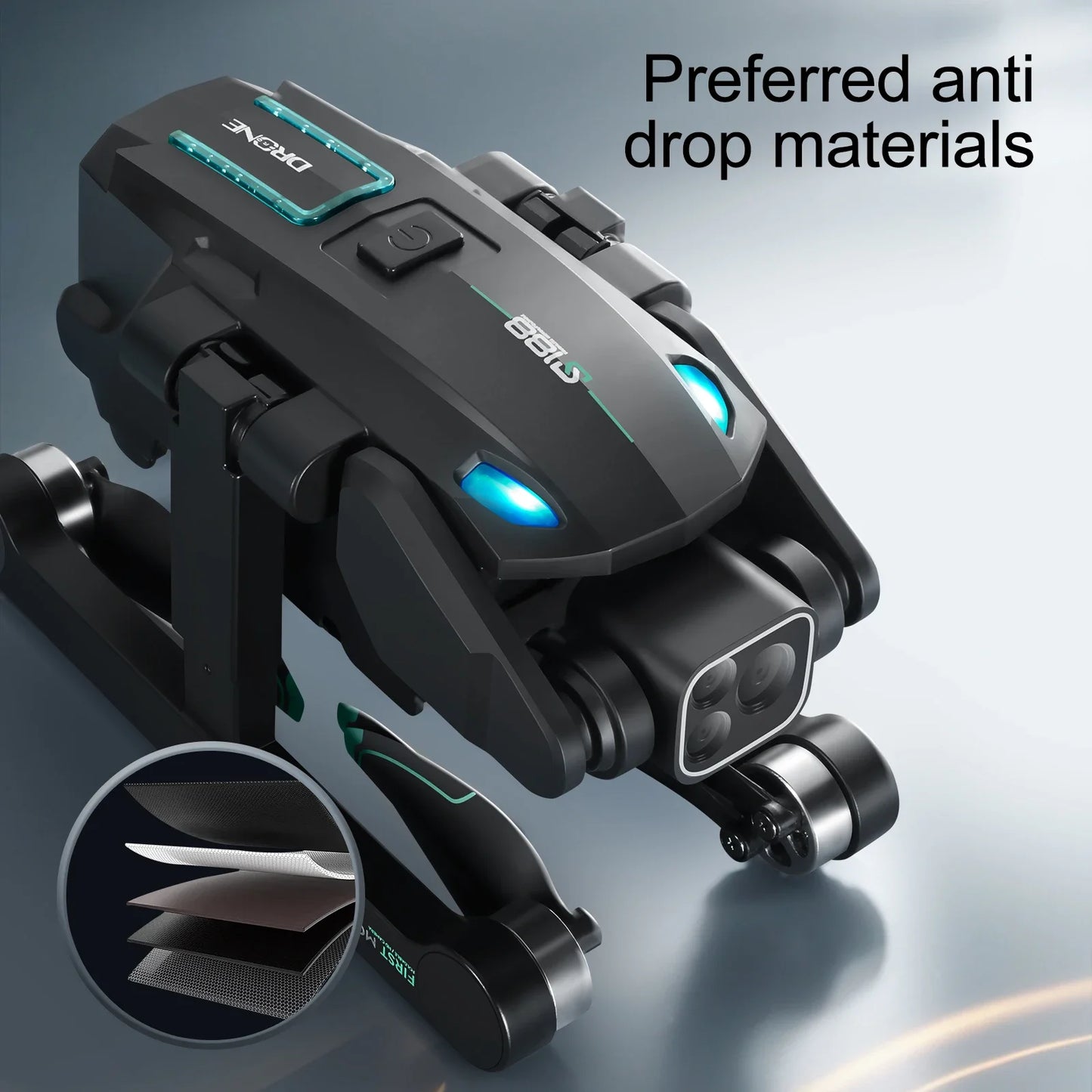 S188 GPS Drone 8K Professional HD Dual Camera 5G Wifi Obstacle Avoidance Brushless Foldable Quadcopter RC Distance 2KM Dron Toys