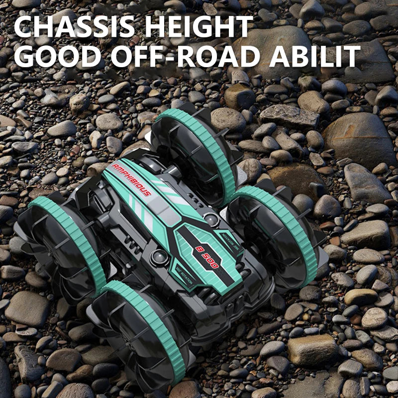 Amphibious Remote Control Car RC Stunt Car Vehicle