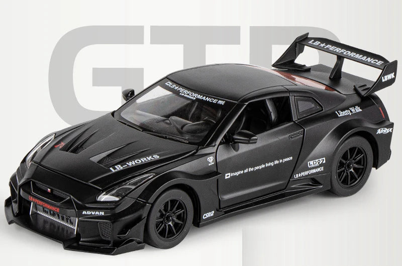 Fast and Furious Alloy Car Model Diecasts Toy With Sound and Light