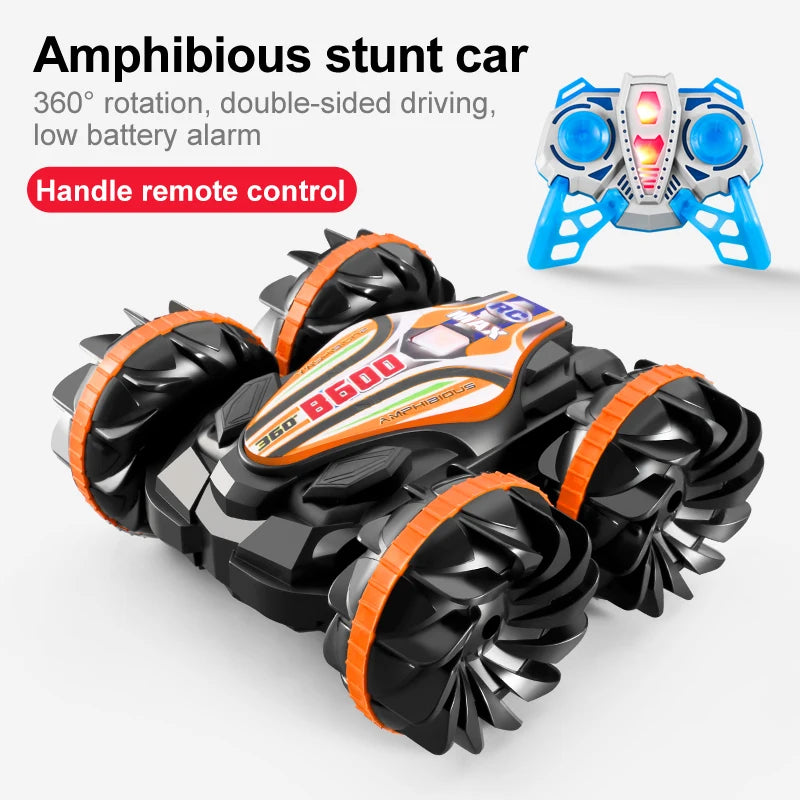 Amphibious Remote Control Car RC Stunt Car Vehicle