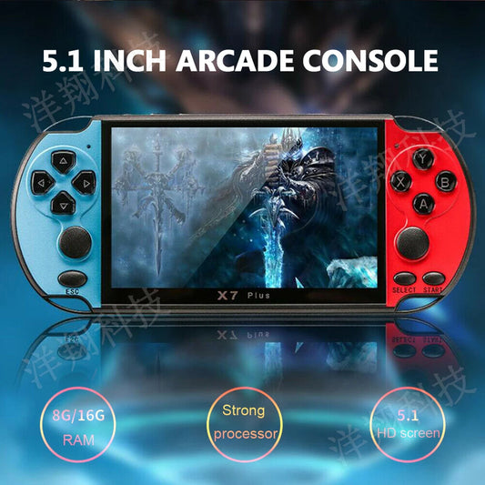 Handheld Game Console 5.1 Inch HD Screen