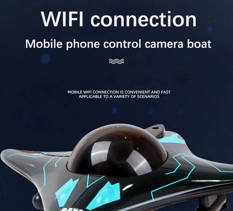 RC Boat Submarine with Camera