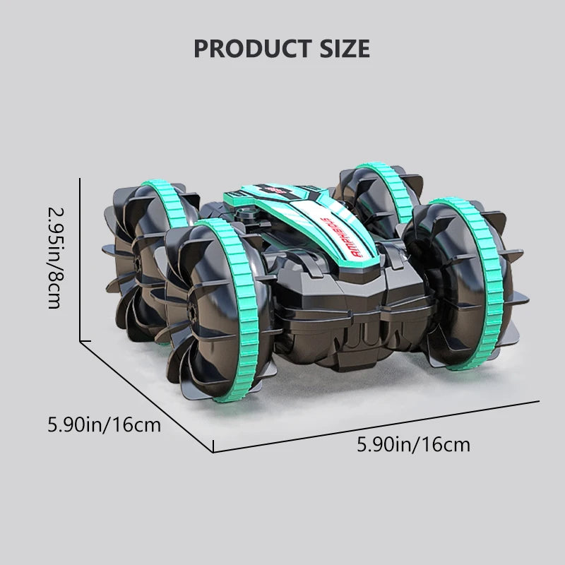 Amphibious Remote Control Car RC Stunt Car Vehicle