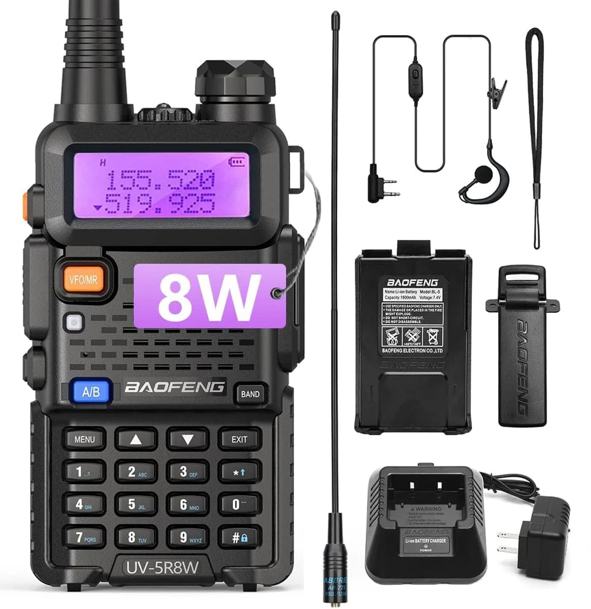 Walkie Talkie Ham Radio  VHF UHF  FM two    Two way Radio