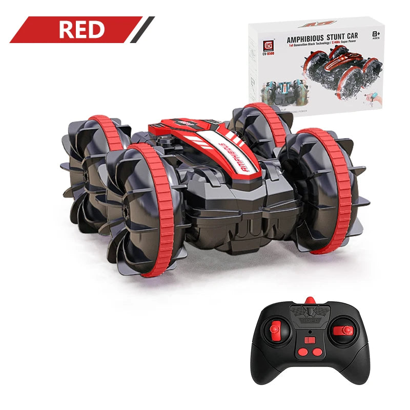 Amphibious Remote Control Car RC Stunt Car Vehicle