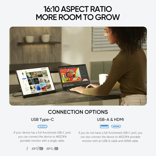 Portable Monitor  MAC/Laptop/PC/Xbox/PS4/5/Switch,