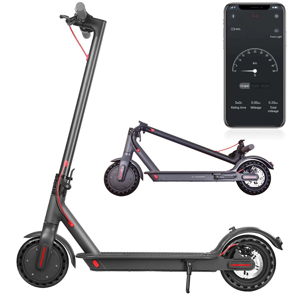 Pro Small-Scale Electric Scooter  Smart Adult Shock Absorption Anti-skid Folding