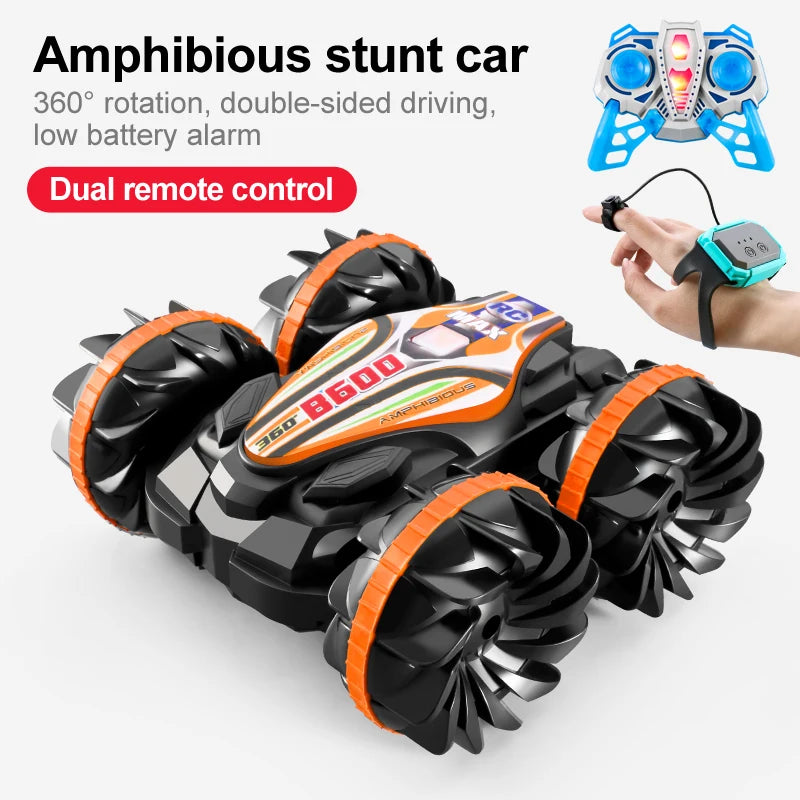 Amphibious Remote Control Car RC Stunt Car Vehicle