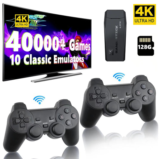 M8 Retro Game Console with 10000/20000/40000+ Video Game Stick