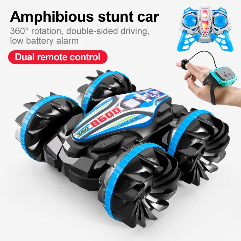 Amphibious Remote Control Car RC Stunt Car Vehicle