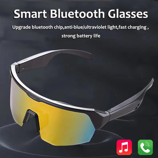 Cycling Running Bluetooth Smart Glasses Technology Audio Call Remote Headset Sunglasses